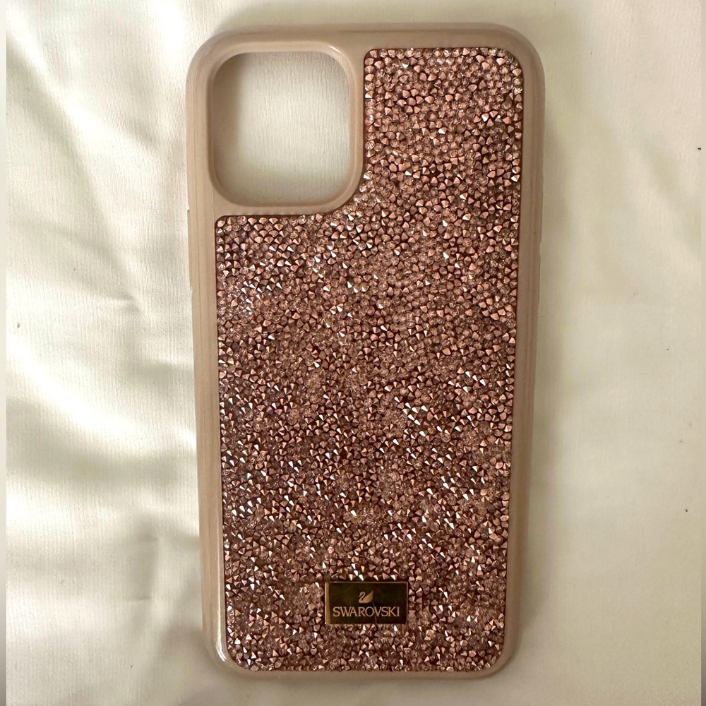 Swarovski Rose Gold Crystal iPhone Case 11 Pro